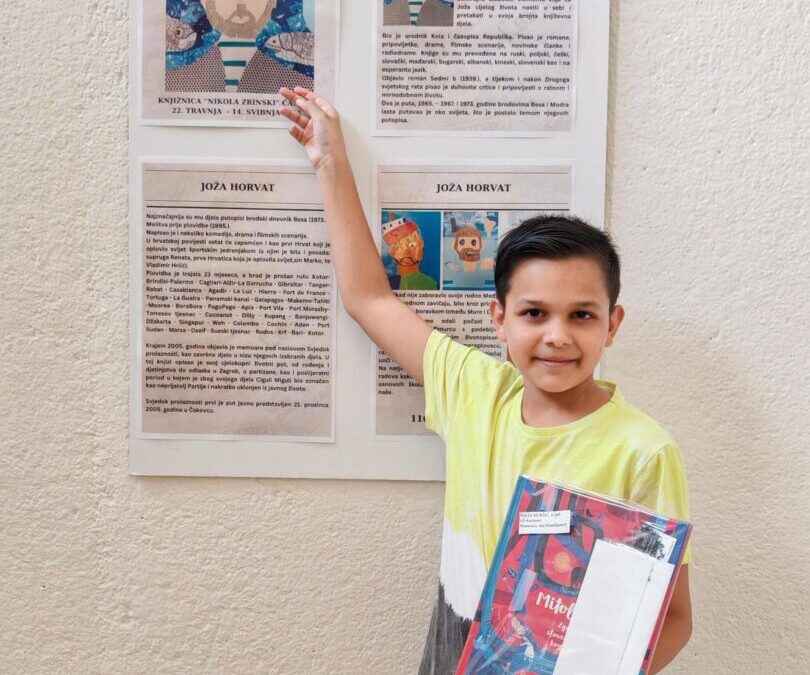 Učenik Nikša Muršić osvojio prvu nagradu na likovnom natječaju