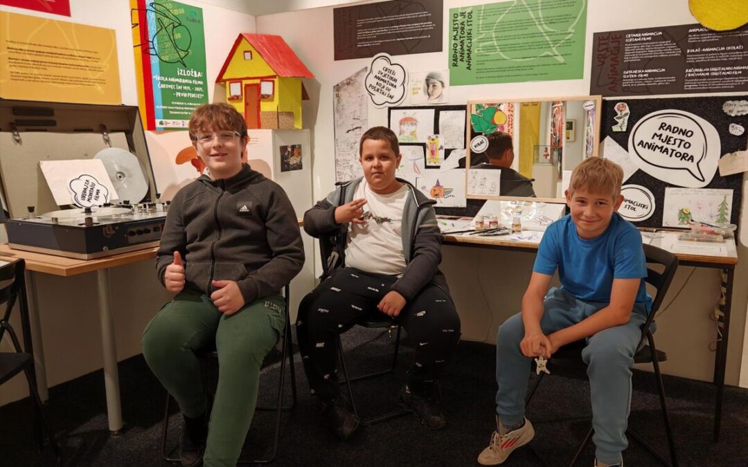 Naši učenici posjetili Školu animiranog filma