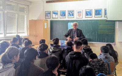 Božidar Prosenjak u našoj školi: od školskih strahova do književnog uspjeha