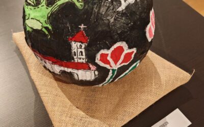 Likovni rad učenice Karle Pintarić izložen u Riznici Međimurja