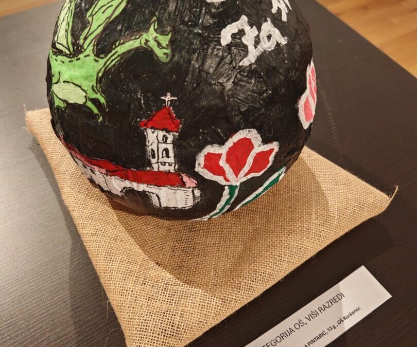 Likovni rad učenice Karle Pintarić izložen u Riznici Međimurja